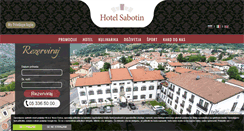 Desktop Screenshot of hotelsabotin.com